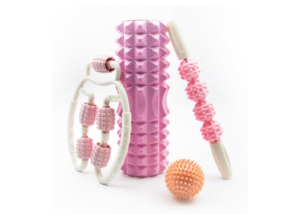 TINY SPARK フォームローラー 4個セット 筋膜リリース マッサージローラー ヨガボール ストレス解消 筋膜ローラー ヨガ用品